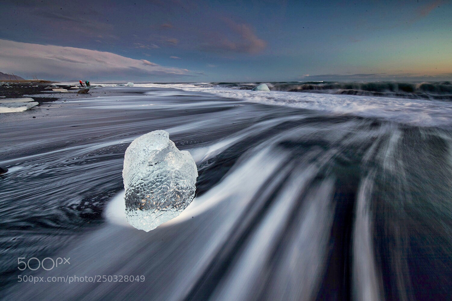 Canon EOS-1D X Mark II sample photo. Diamond beach, iceland photography