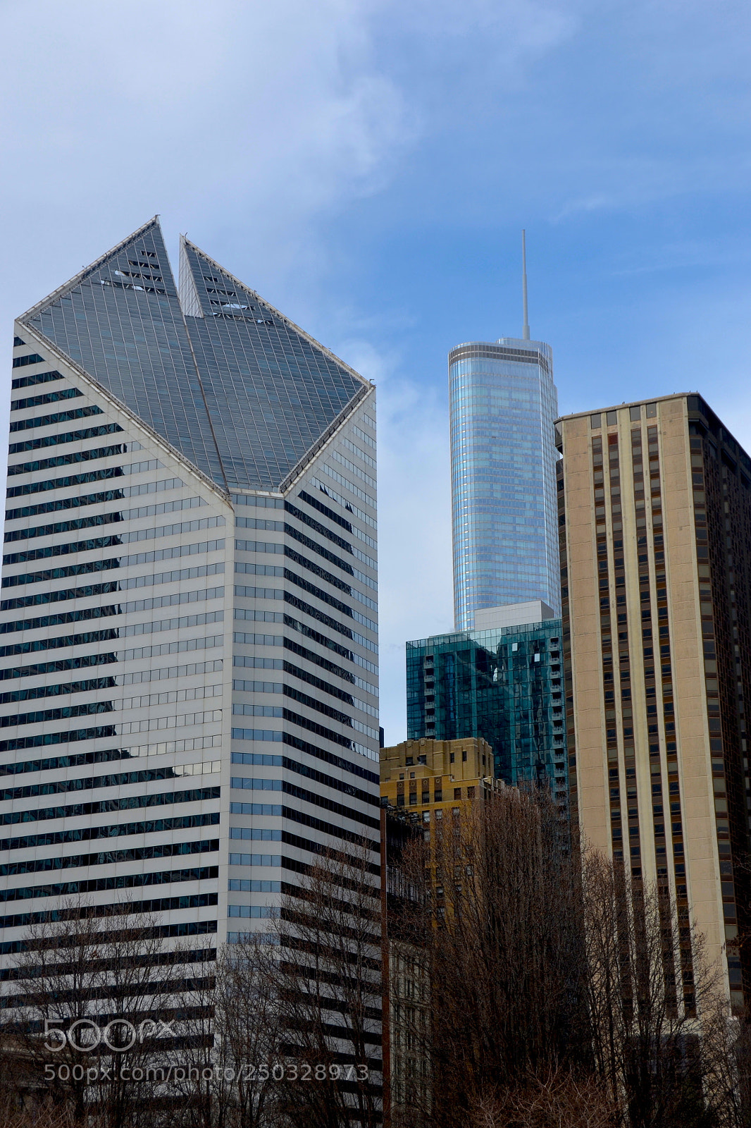 Nikon D3100 sample photo. Chicago skyscrapers2 photography