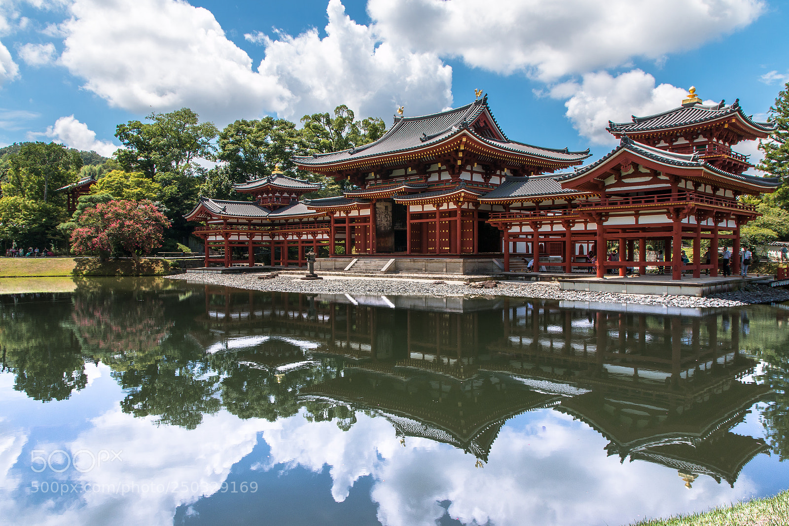 Canon EOS 70D sample photo. Mirrored byōdō-in photography