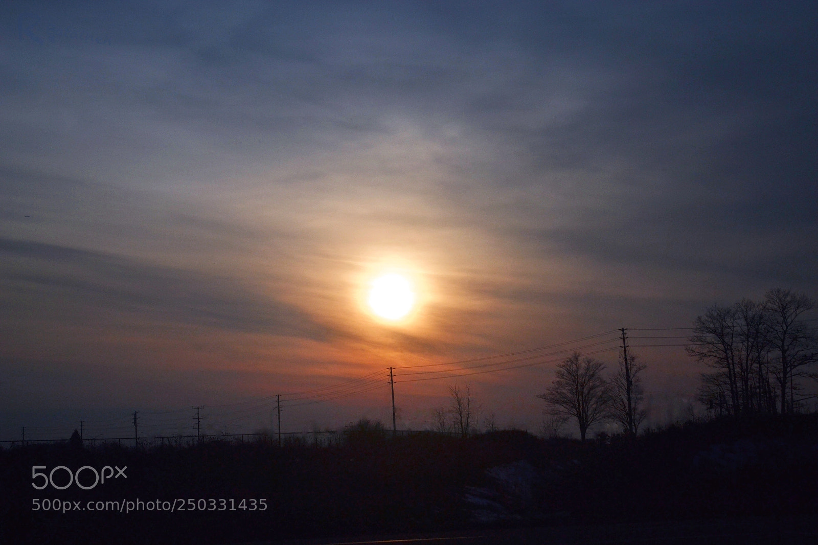 Nikon D3100 sample photo. Sunset photography