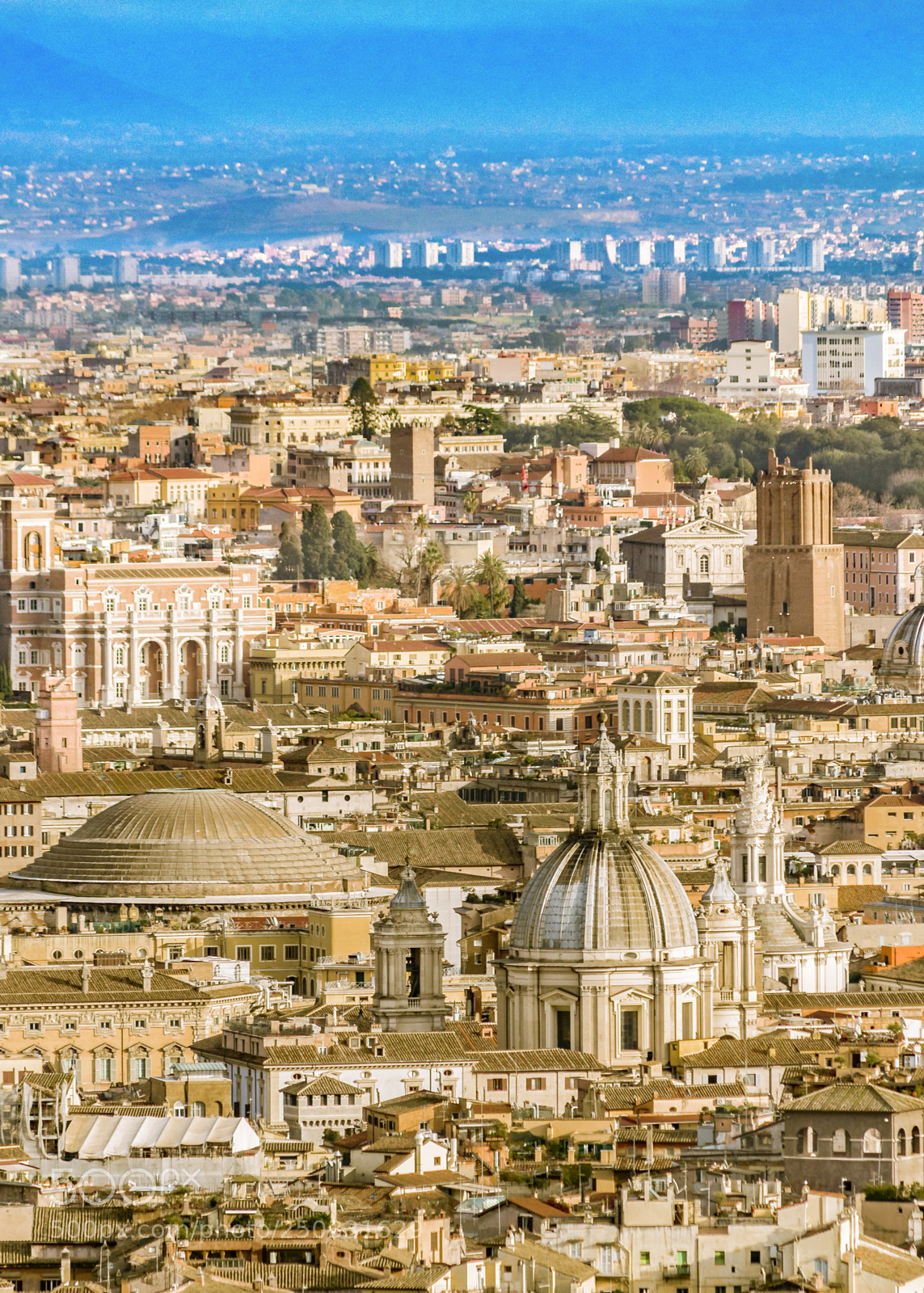 Nikon D3300 sample photo. Rome aerial view at photography