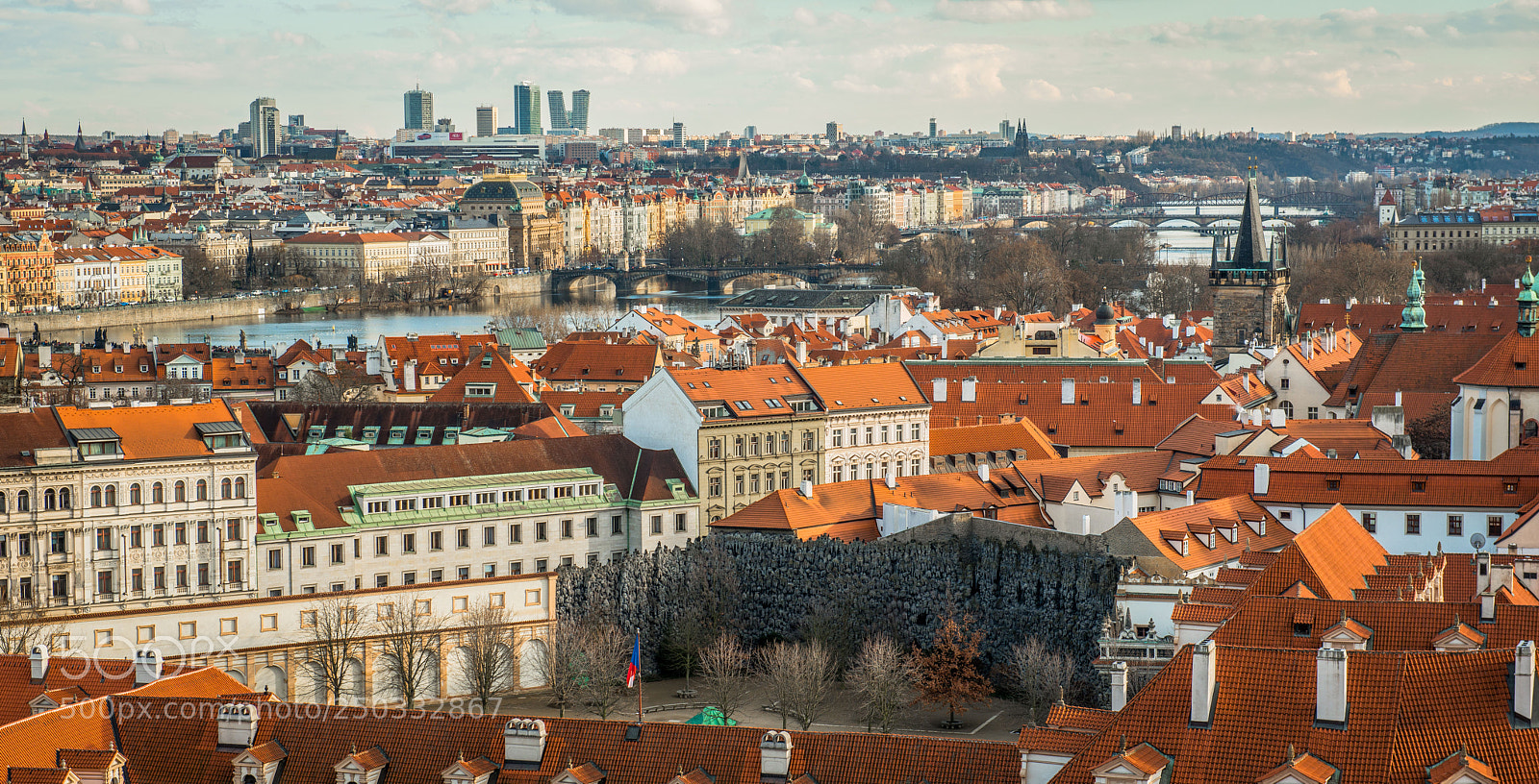Nikon D800 sample photo. Panorama z hradu photography