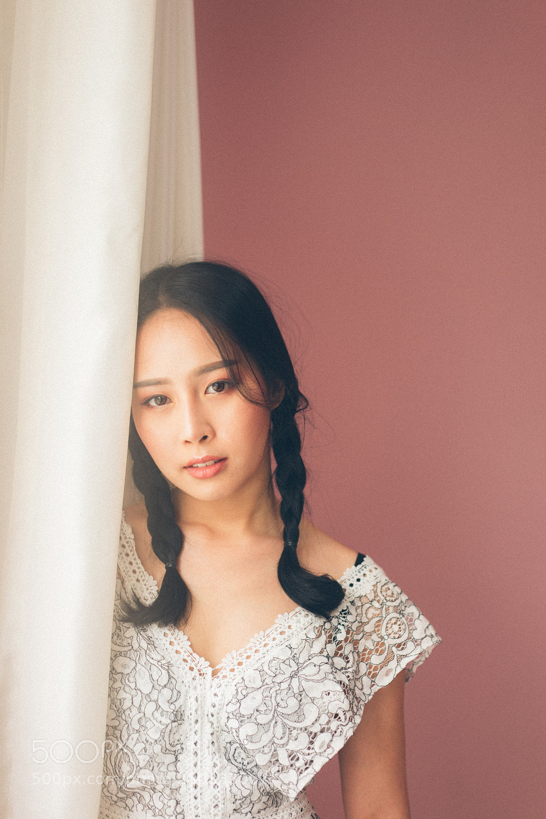 Sony a7 sample photo. Pink photography