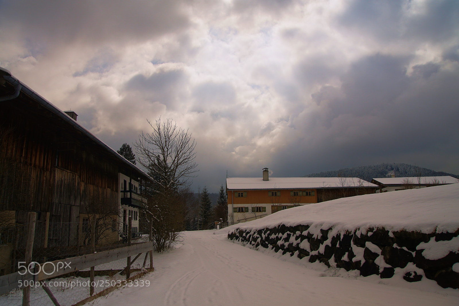 Sony ILCA-77M2 sample photo. Bavarian winter photography