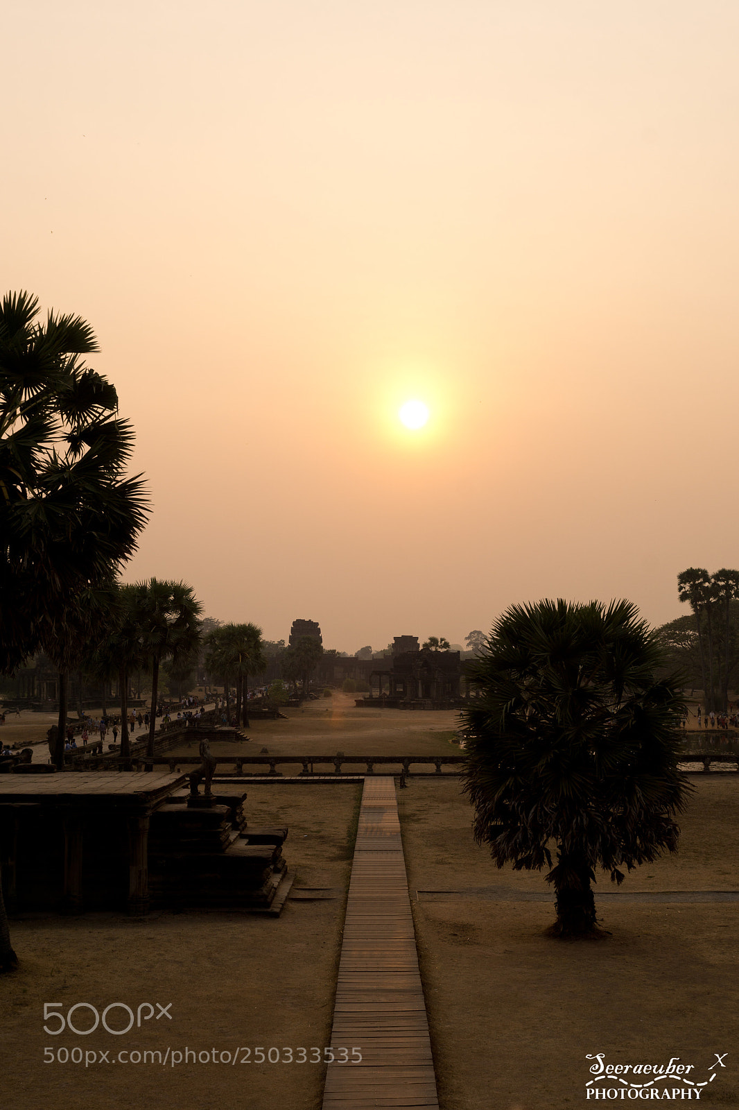 Sony ILCA-77M2 sample photo. Angkor wat dusk photography