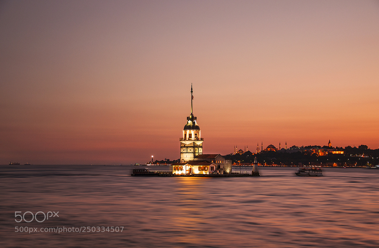 Nikon D90 sample photo. Maiden's tower photography
