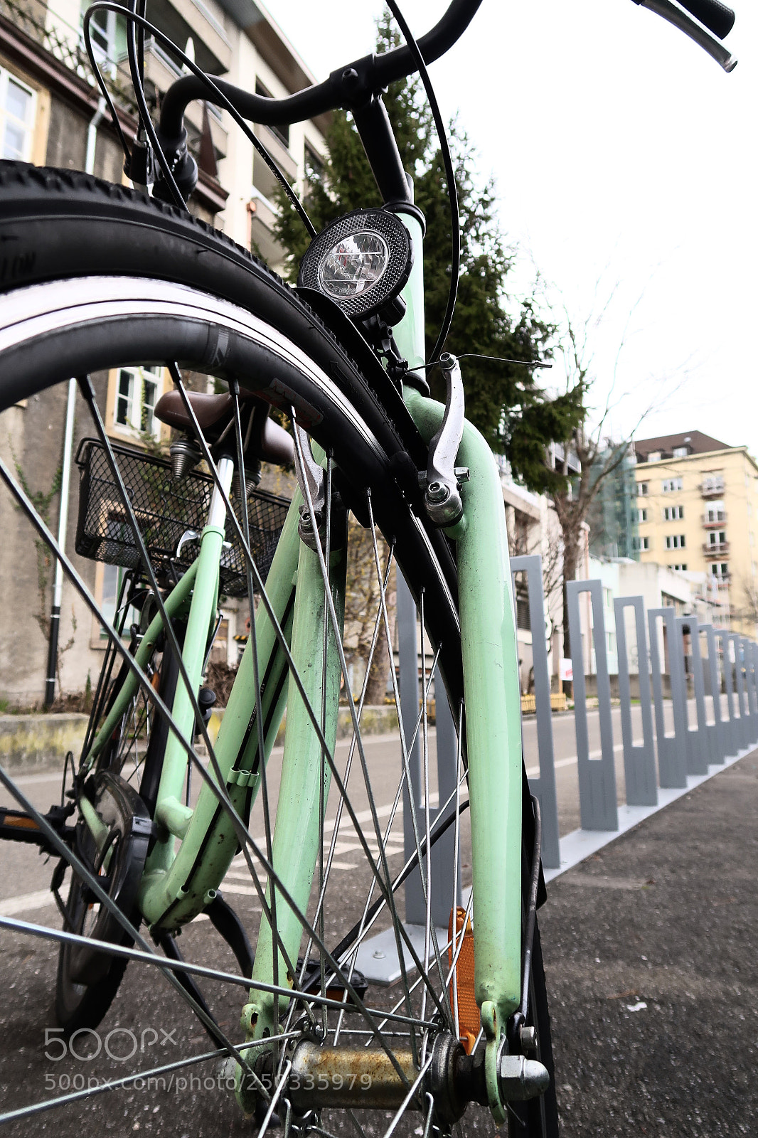 Canon PowerShot G7 X Mark II sample photo. Green-bike photography