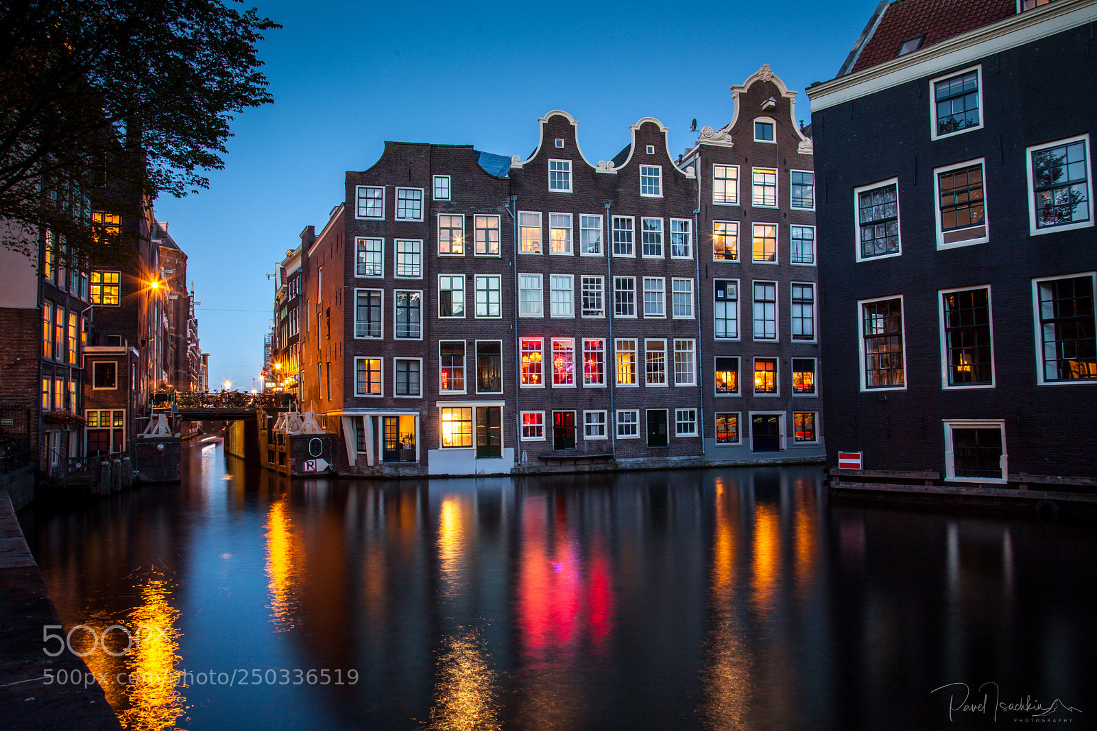 Canon EOS 5D Mark II sample photo. Evening in amsterdam photography