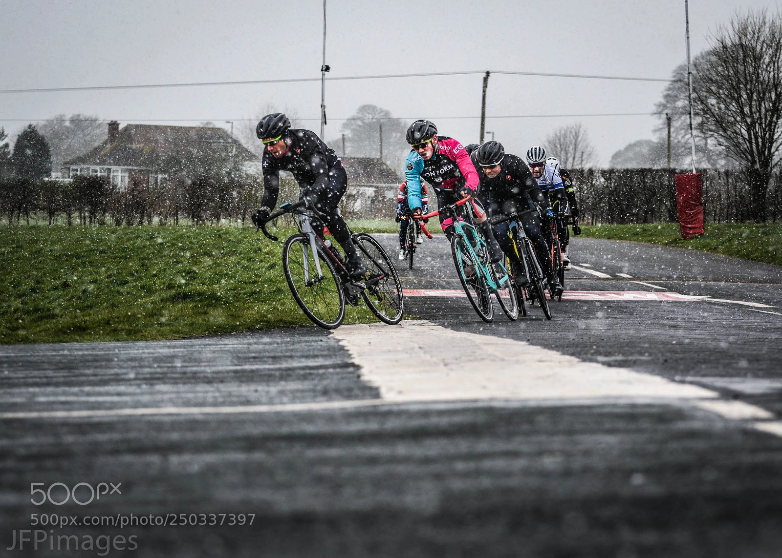 Nikon D3300 sample photo. Racing through the snow photography