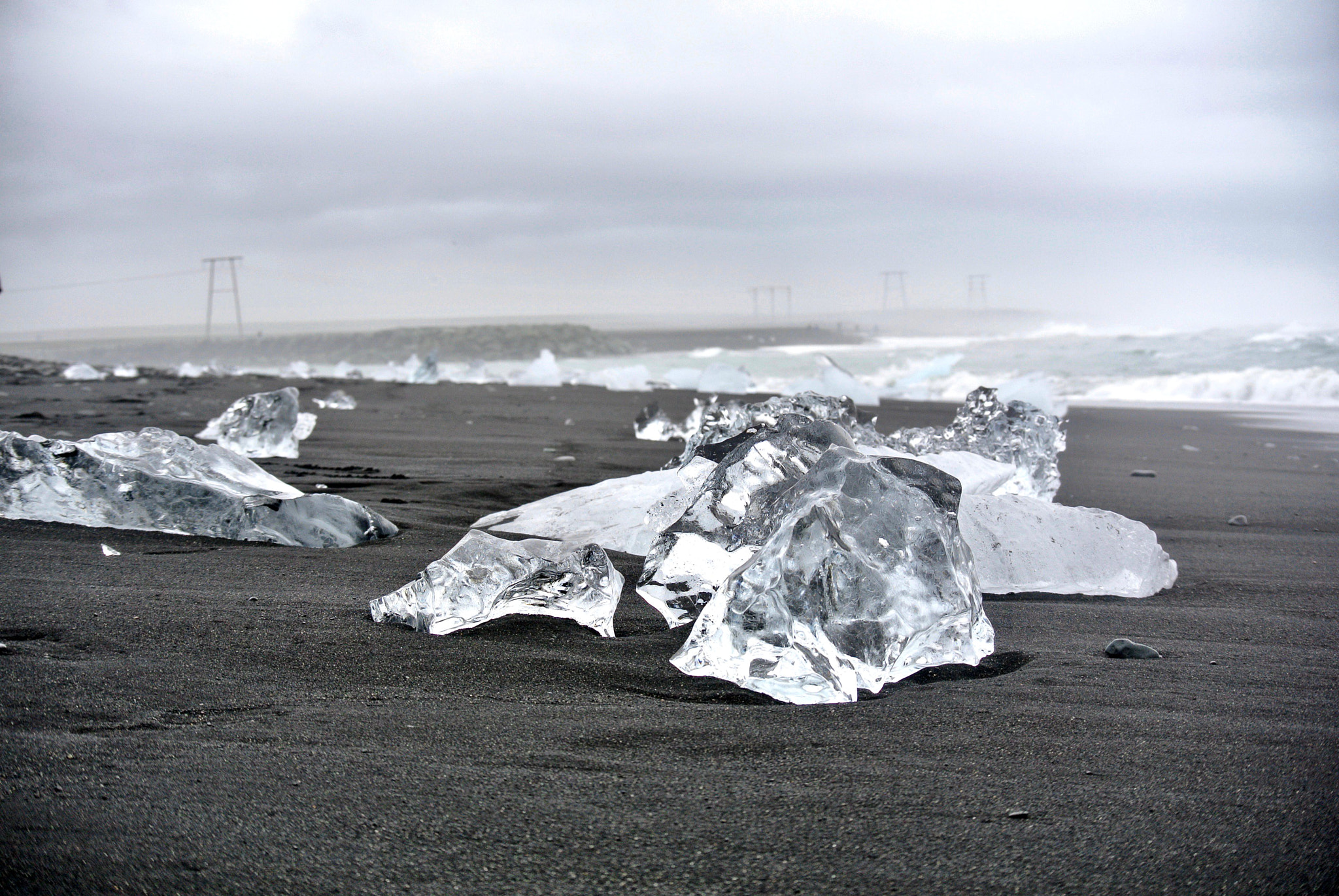 Nikon 1 J1 sample photo. Aw diamond beach photography