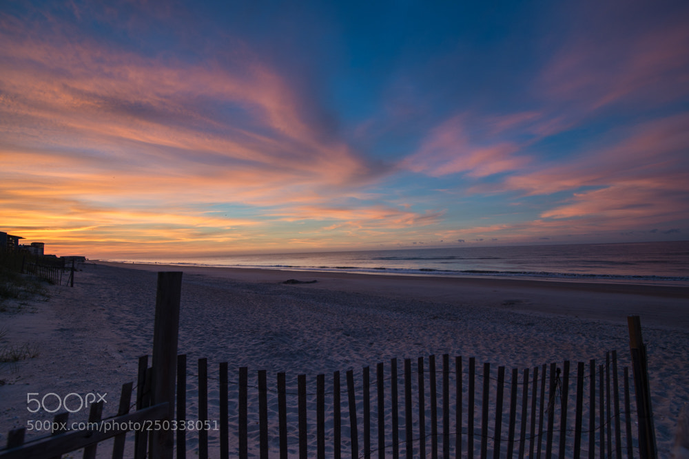 Nikon D800 sample photo. Topsail sunrise photography