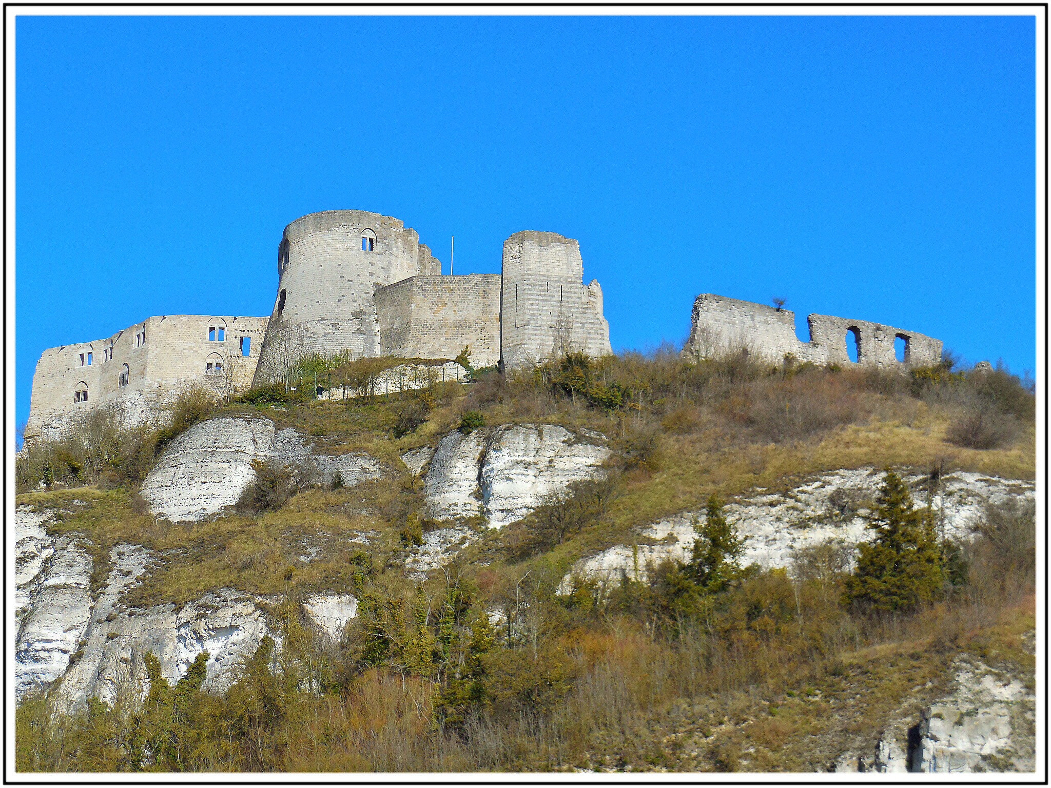 Nikon Coolpix S6500 sample photo. Le château gaillard  photography