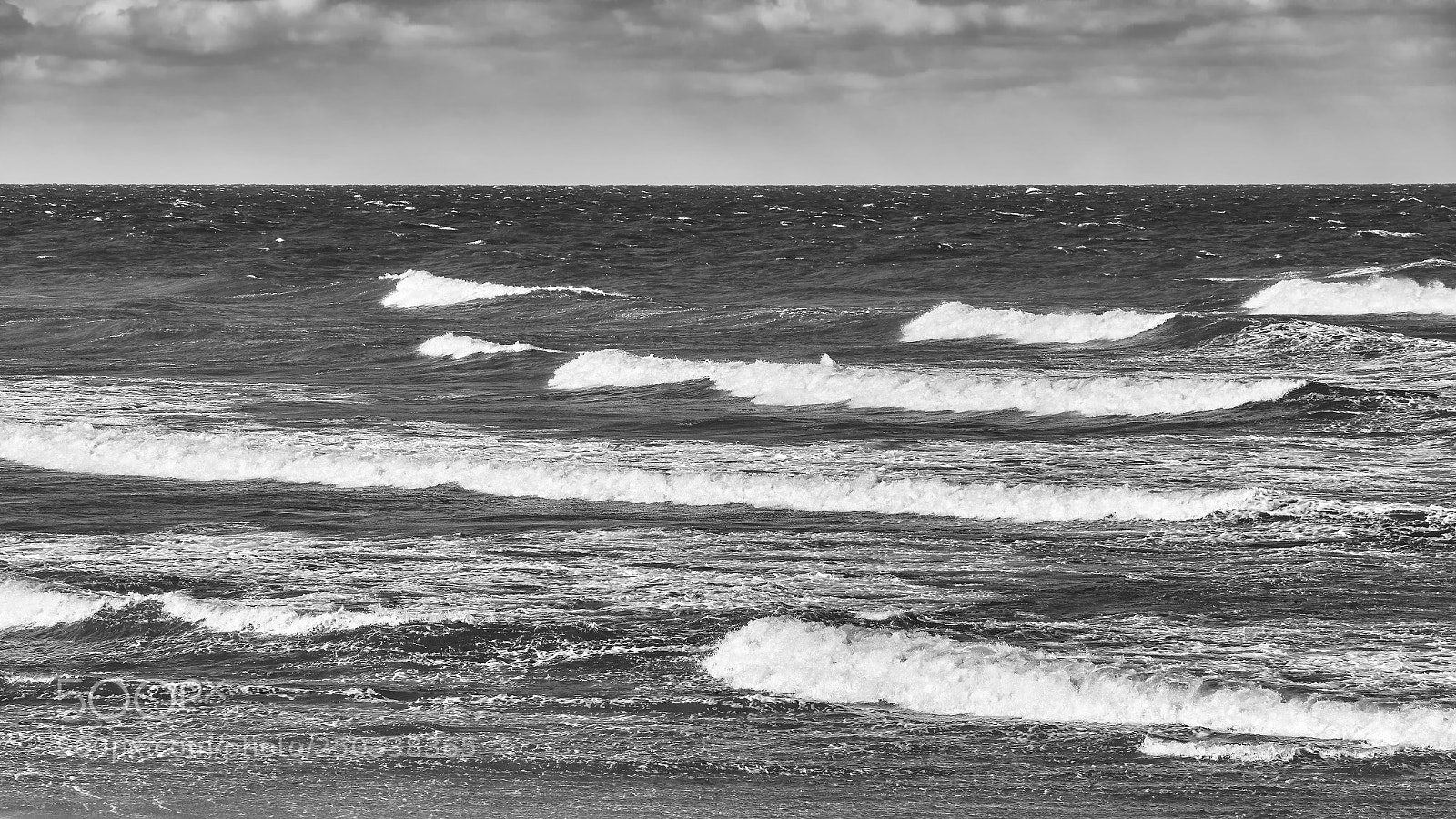 Canon EOS 5D Mark II sample photo. Stormy seascape photography