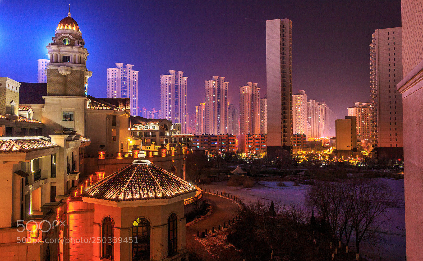 Canon EOS 70D sample photo. Shenyang skyline photography