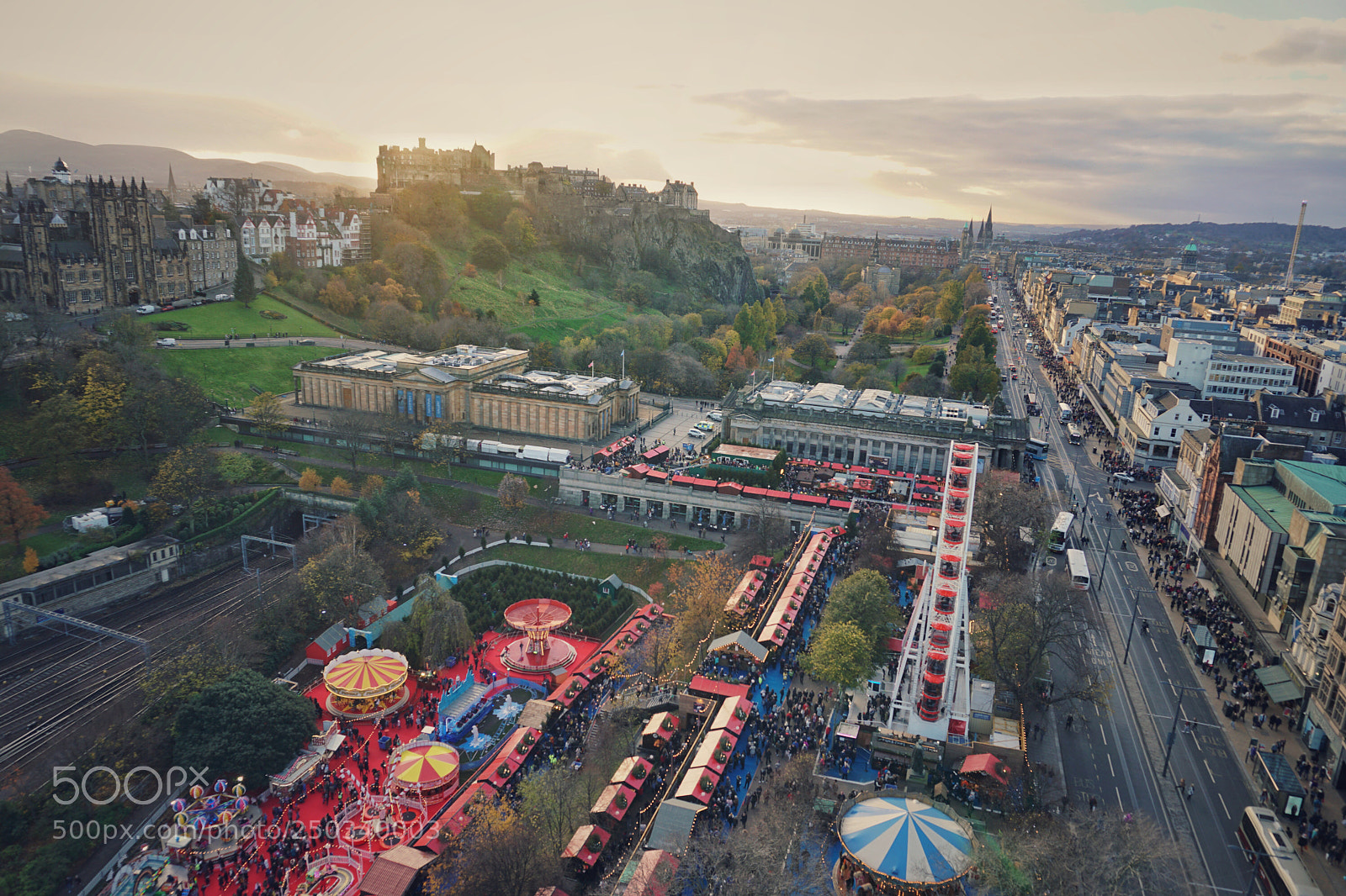 Sony a6300 sample photo. Edinburgh photography
