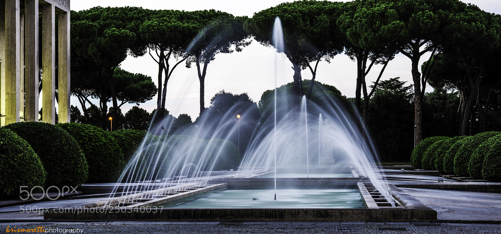Nikon D600 sample photo. Salone delle fontane eur photography