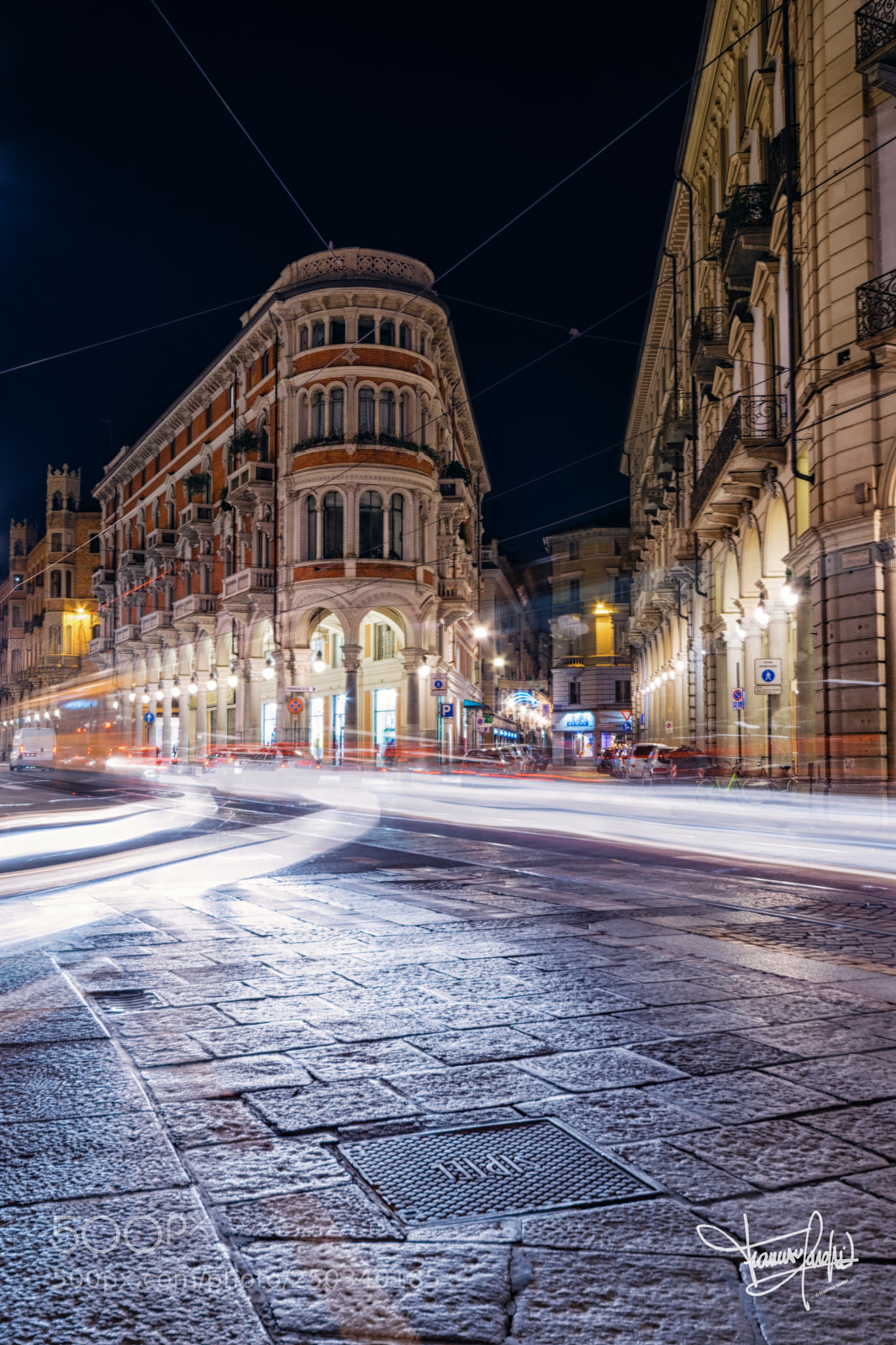 Nikon D5300 sample photo. Turin lights photography