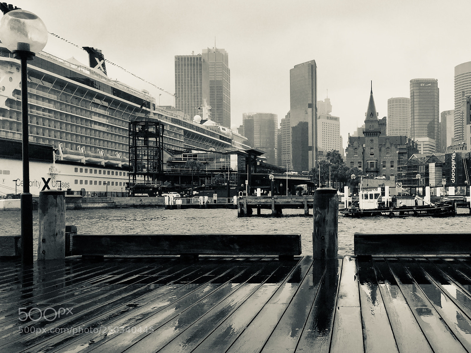 Apple iPhone 6 sample photo. Rainy day, circular quay photography