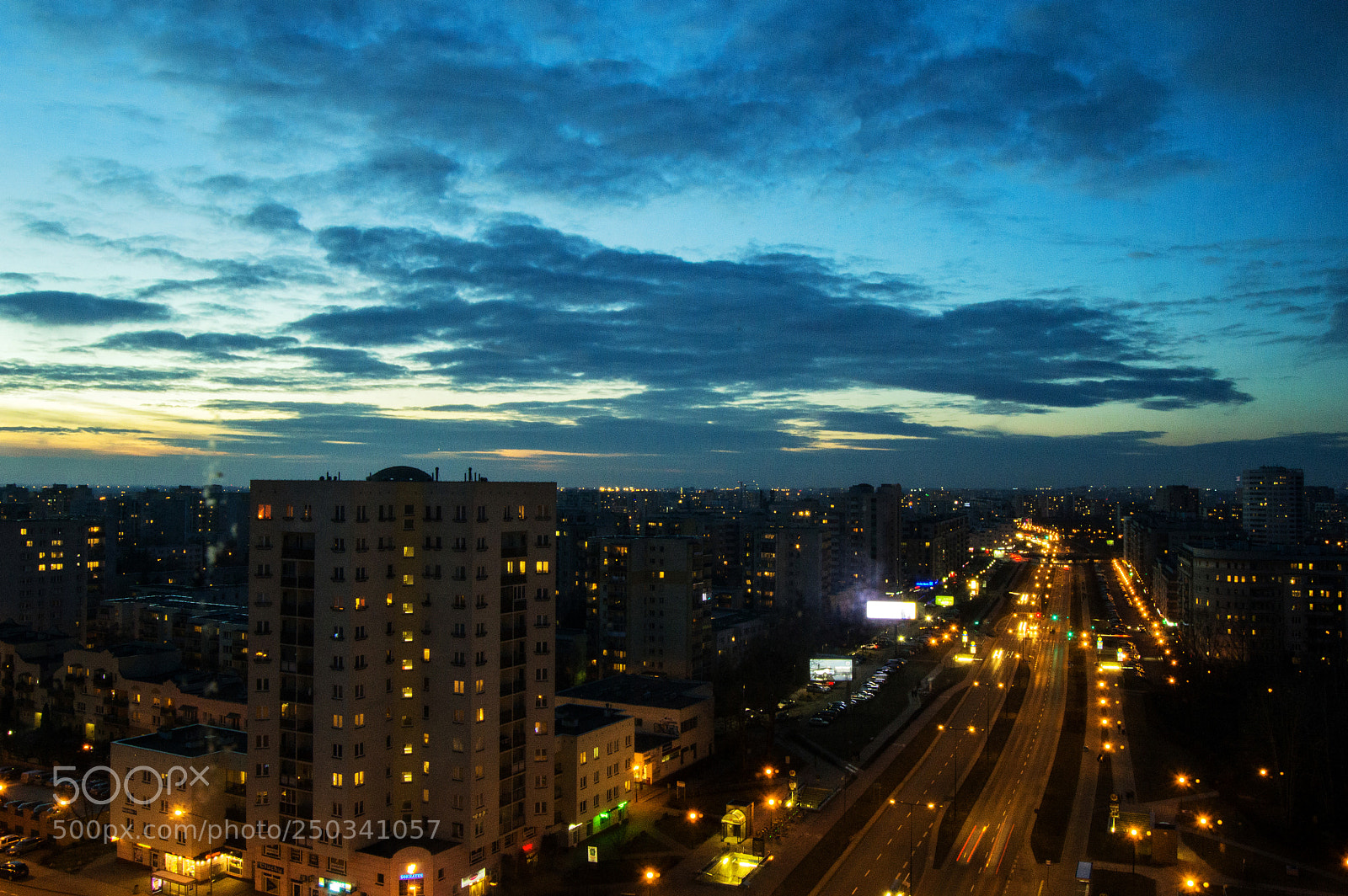 Nikon D3200 sample photo. Street twilight photography