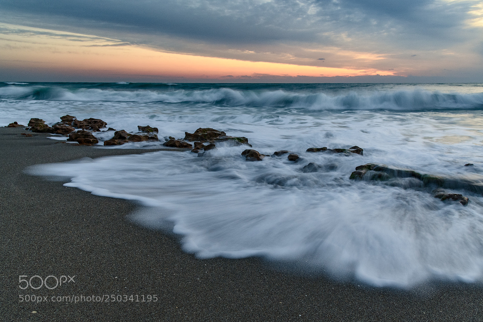 Nikon D850 sample photo. Sunrise waves on the photography