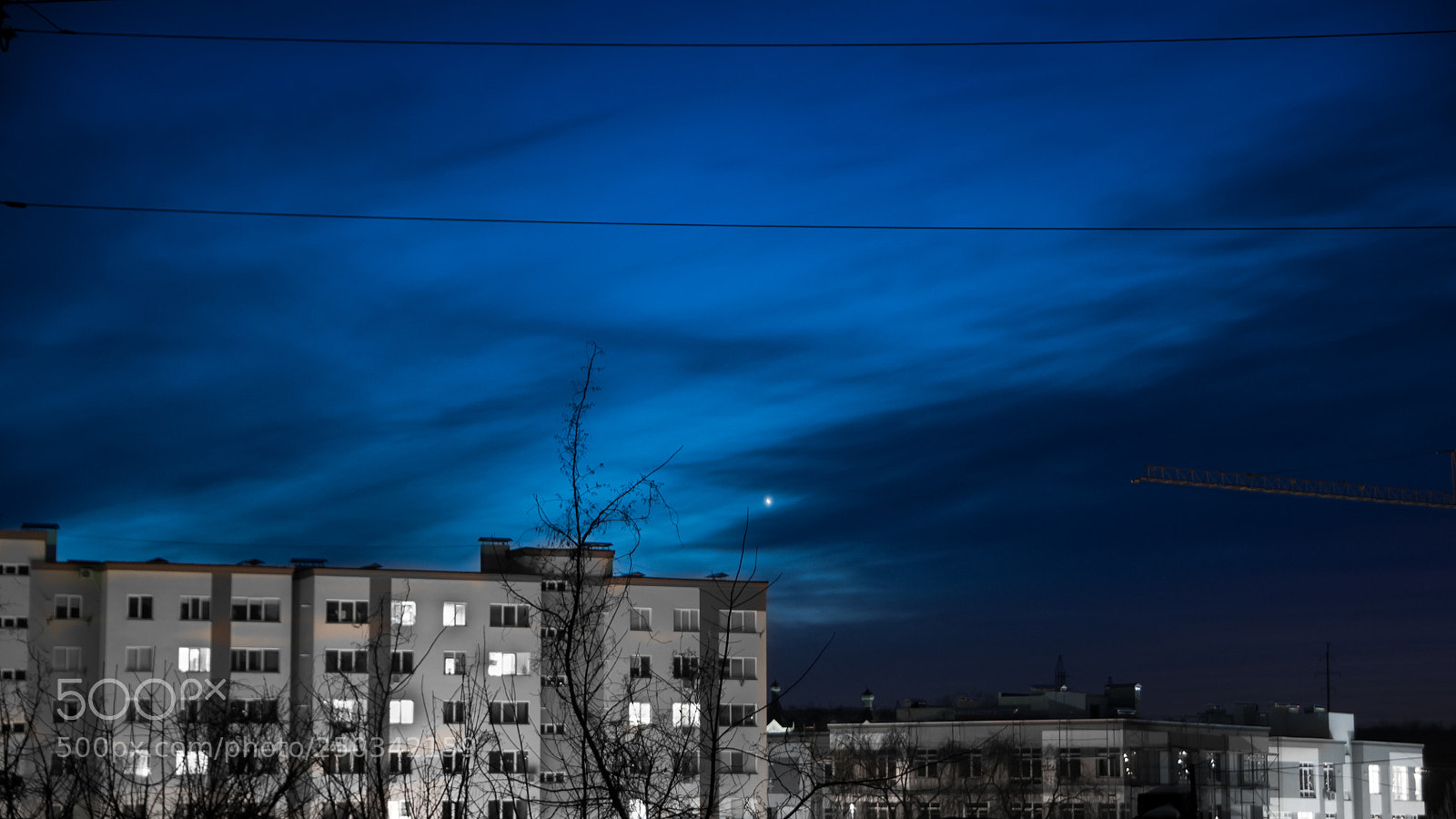 Nikon D300 sample photo. First star photography