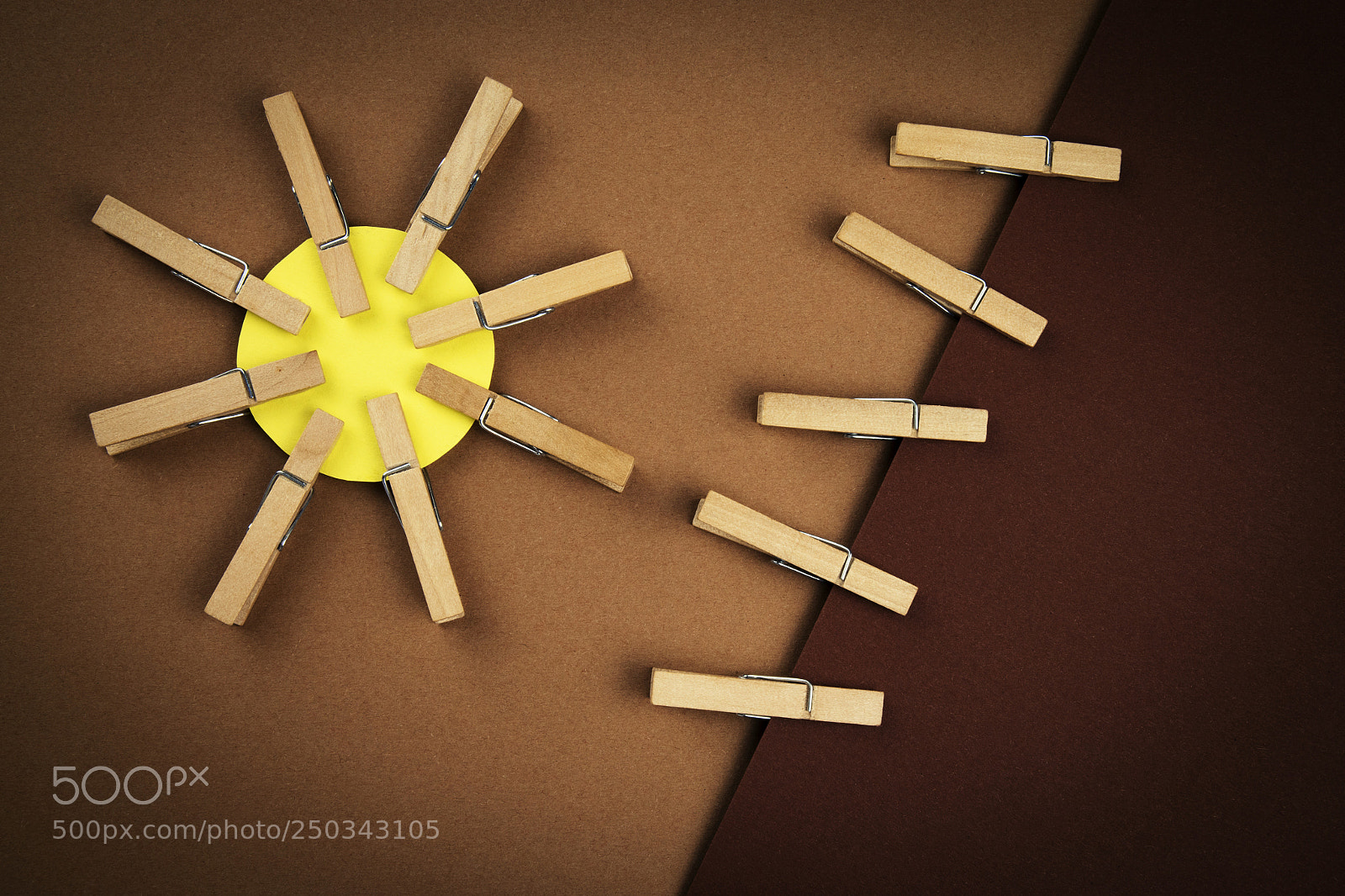 Nikon D5500 sample photo. Abstract sun with wooden photography