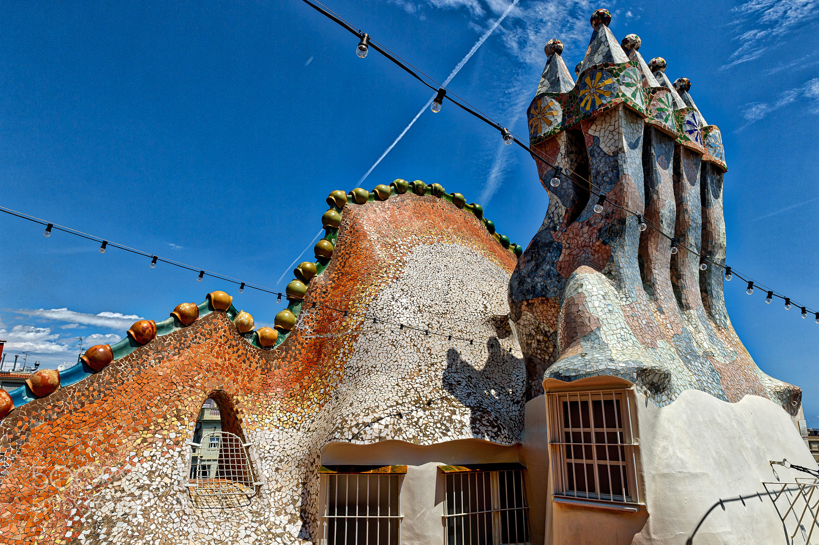 Nikon D4S sample photo. Roof casa batlló barcelona ! photography