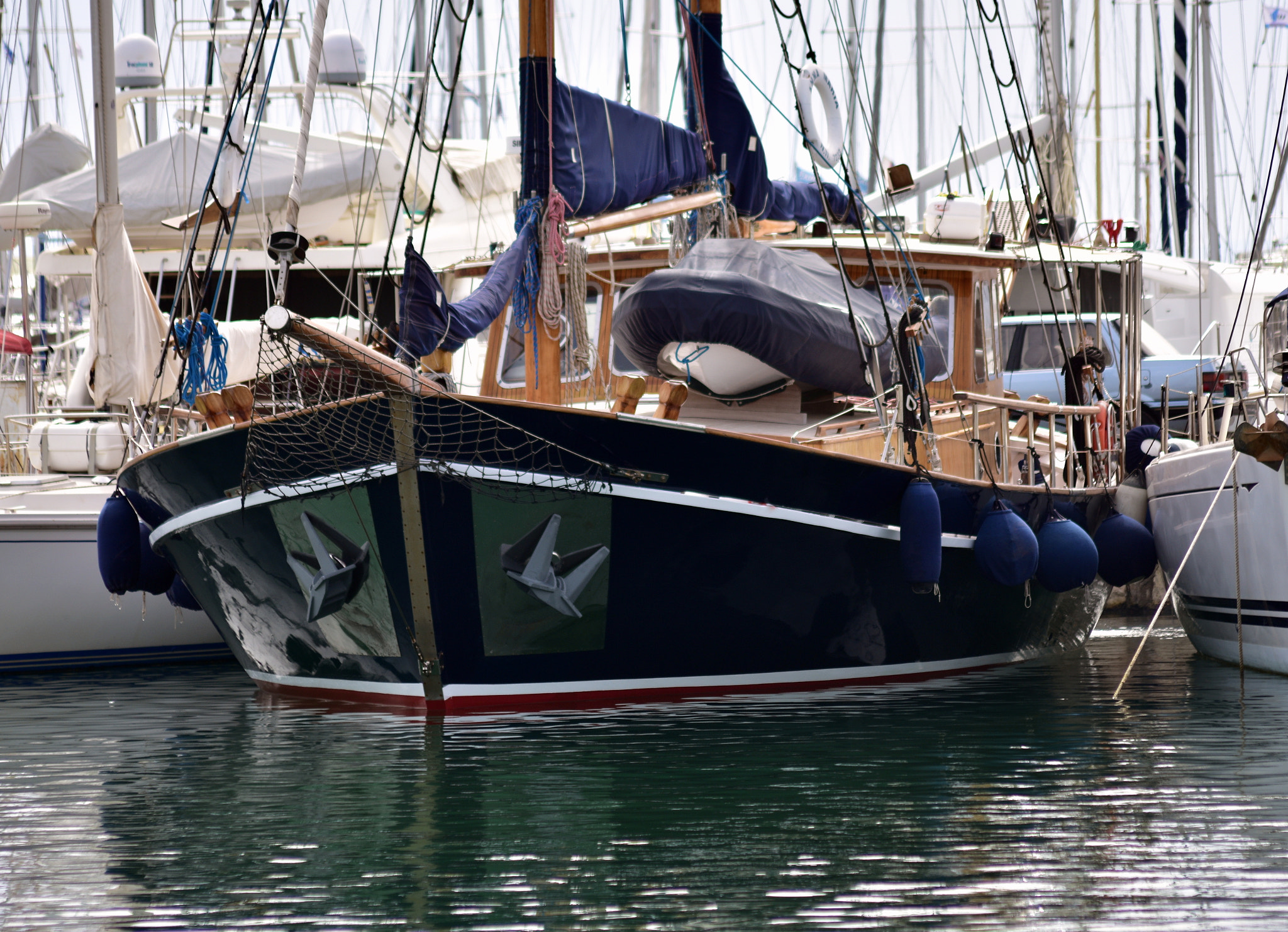 Sigma 70-300mm F4-5.6 APO DG Macro sample photo. Yacht i photography