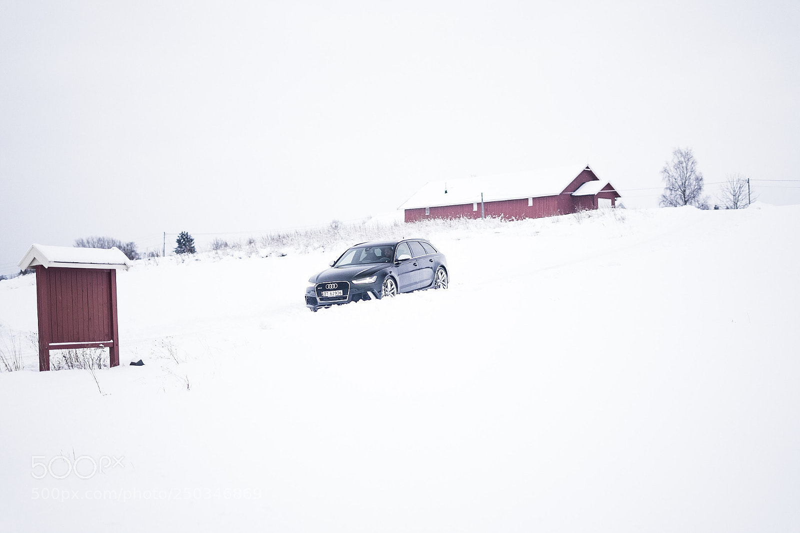 Sony a7 sample photo. Snow plow photography