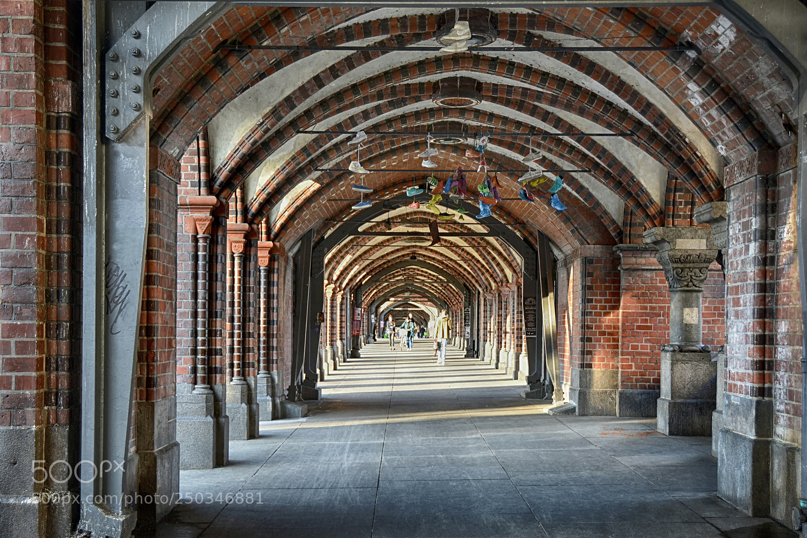 Nikon D7100 sample photo. Inside oberbaum bridge photography