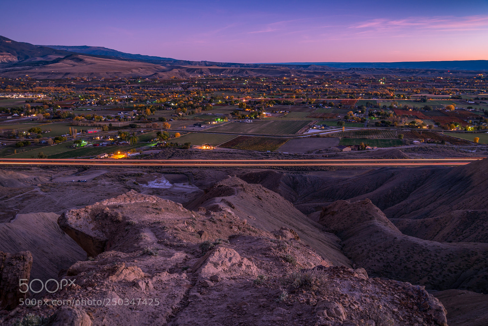 Nikon D610 sample photo. Mount garfield at night. photography