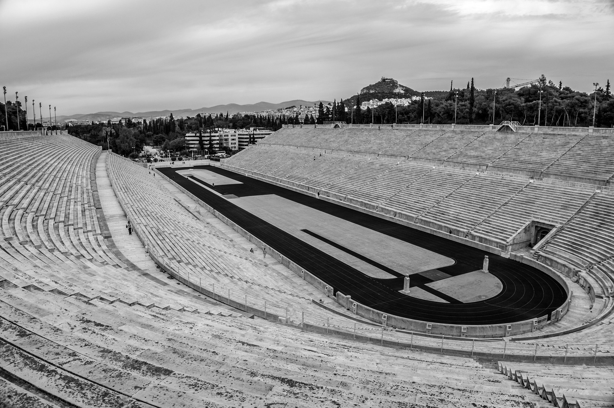 Sony Alpha NEX-3 sample photo. Stadion athen photography