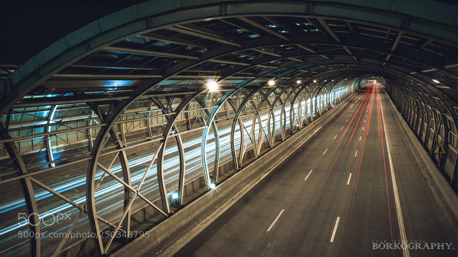 Sony a6000 sample photo. Light highway photography