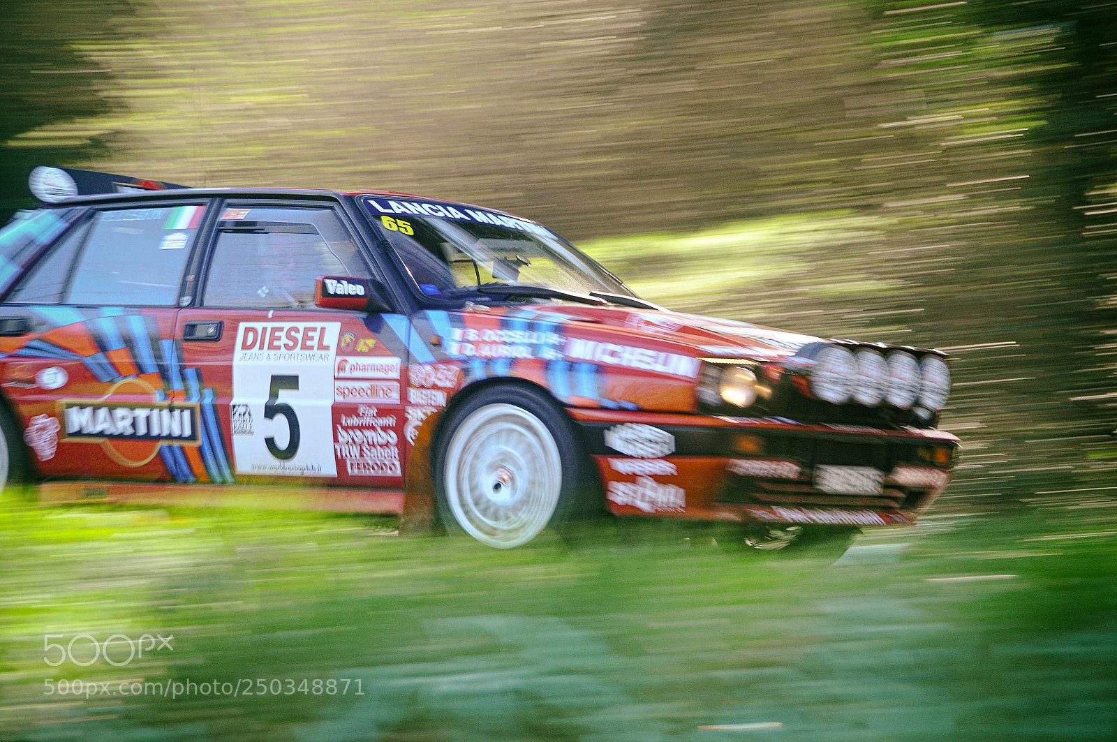 Nikon D90 sample photo. Lancia delta photography