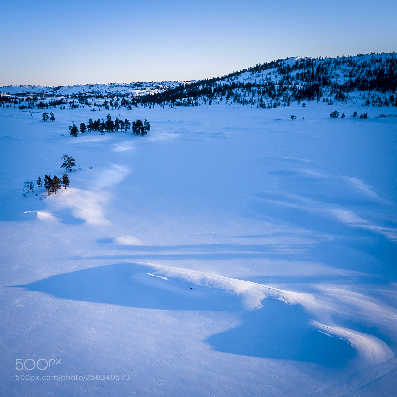 DJI FC220 sample photo. Winter ilands photography