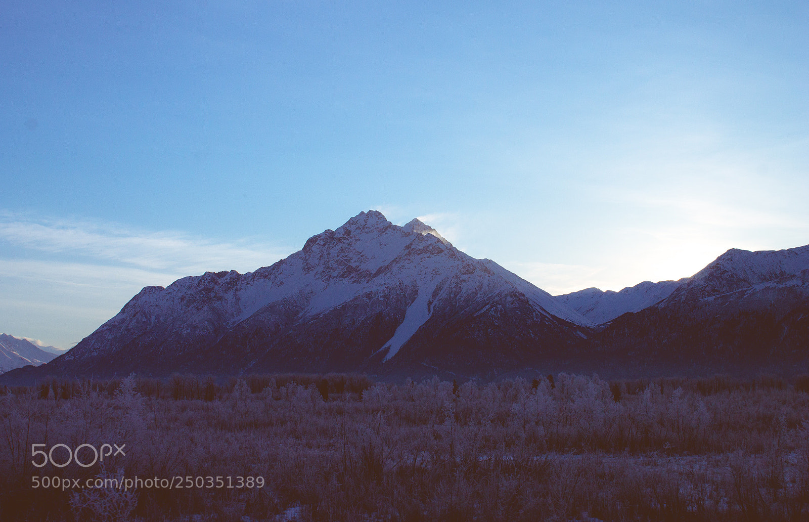 Canon EOS 1100D (EOS Rebel T3 / EOS Kiss X50) sample photo. Alaskan sunrise photography
