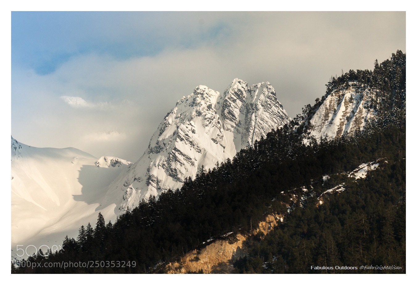 Canon EOS 70D sample photo. Mountain peaks landscape photography