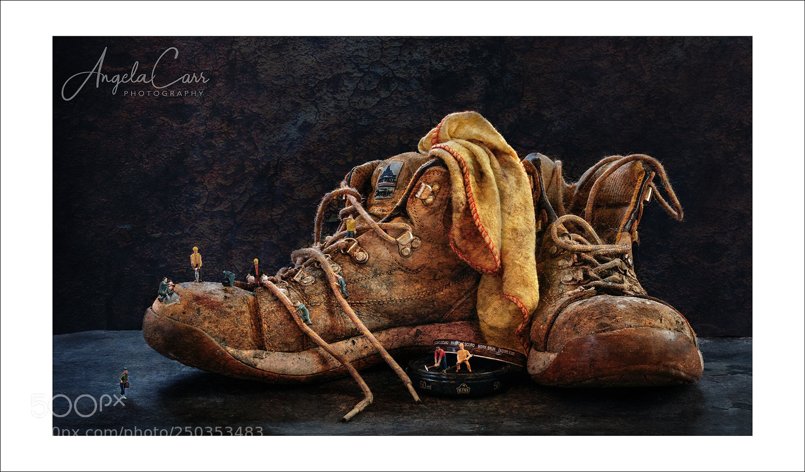 Nikon D810 sample photo. Old boots for cleaning  photography