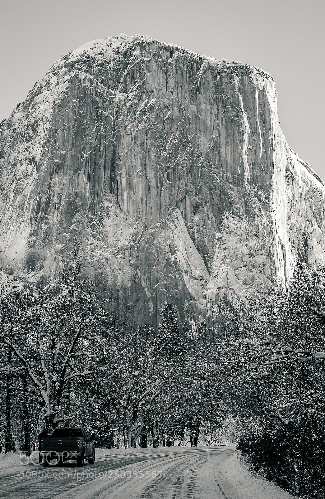 Nikon D610 sample photo. Yosemite in winter photography