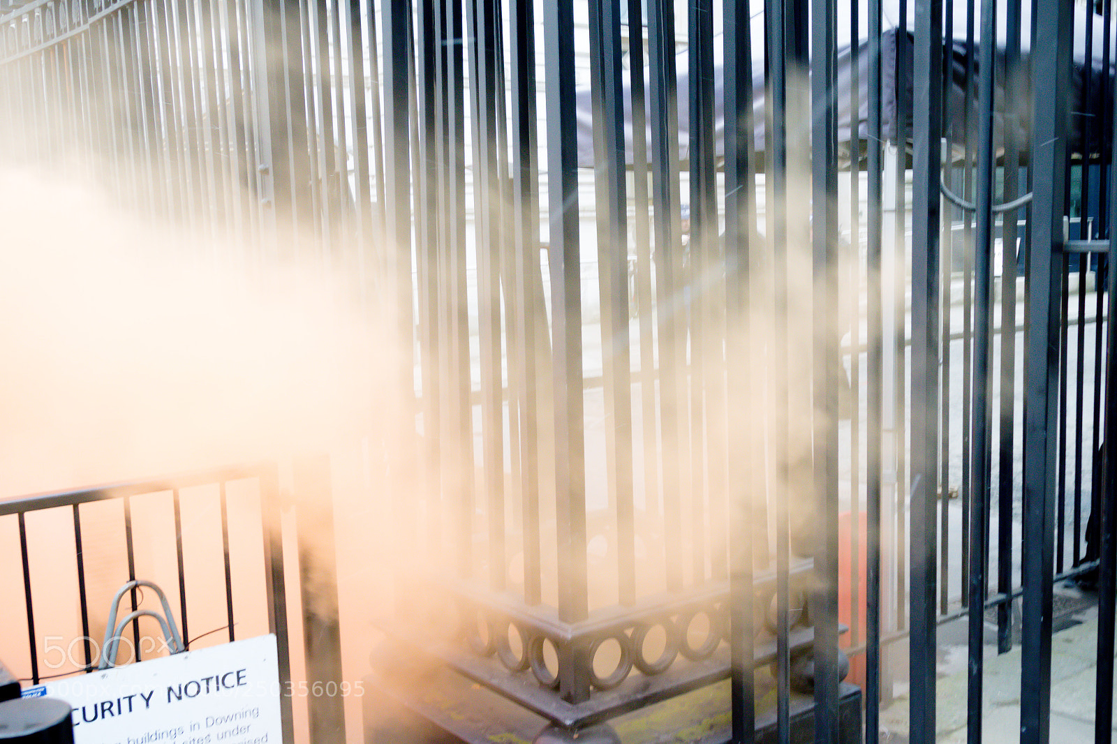 Canon EOS 7D Mark II sample photo. Smoke grenade thrown through photography
