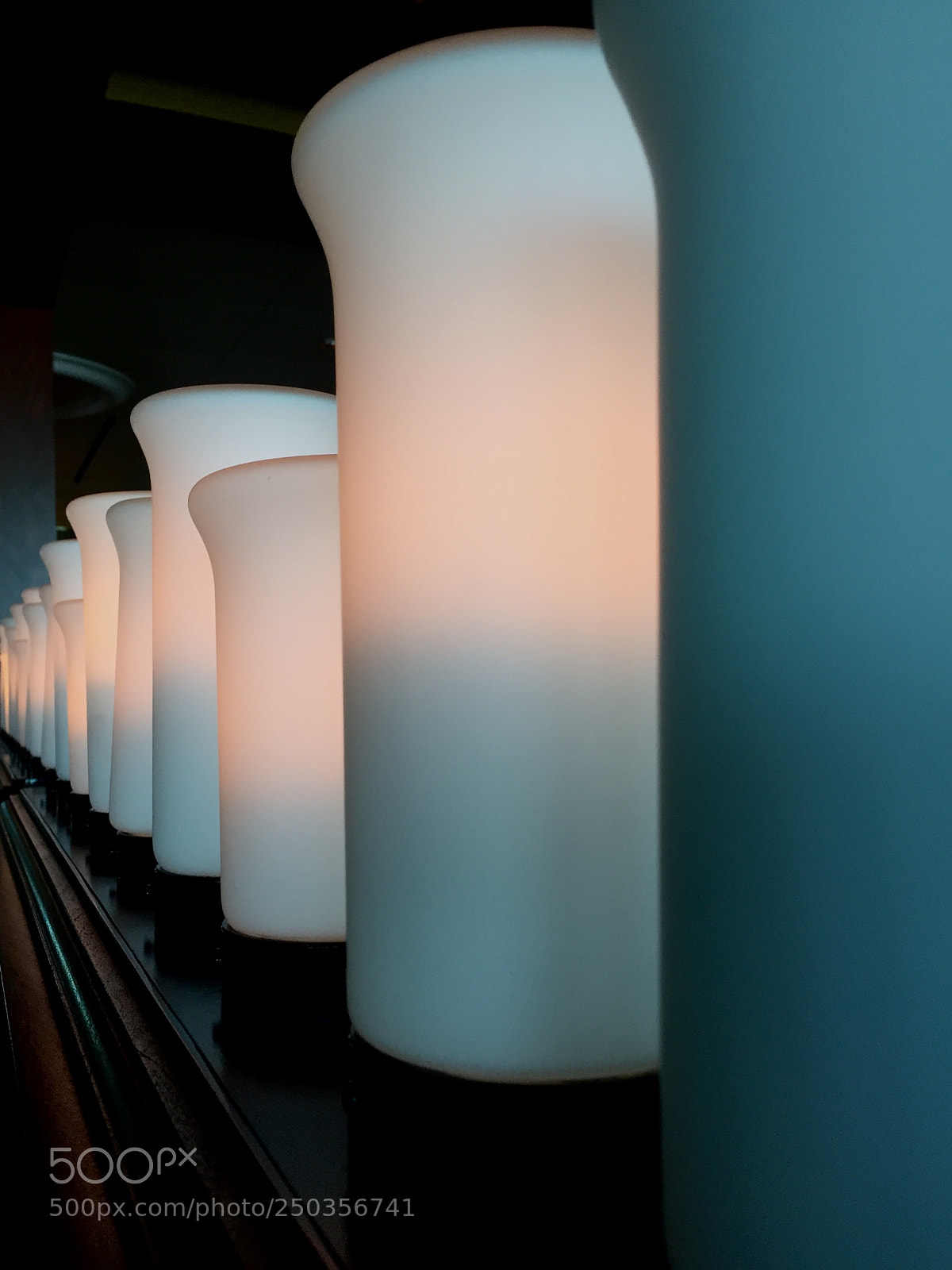 Apple iPhone 6 sample photo. A stand of lights ~ photography
