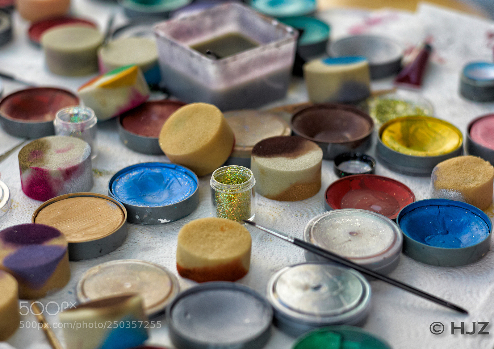 Leica M9 sample photo. Painters workplace photography