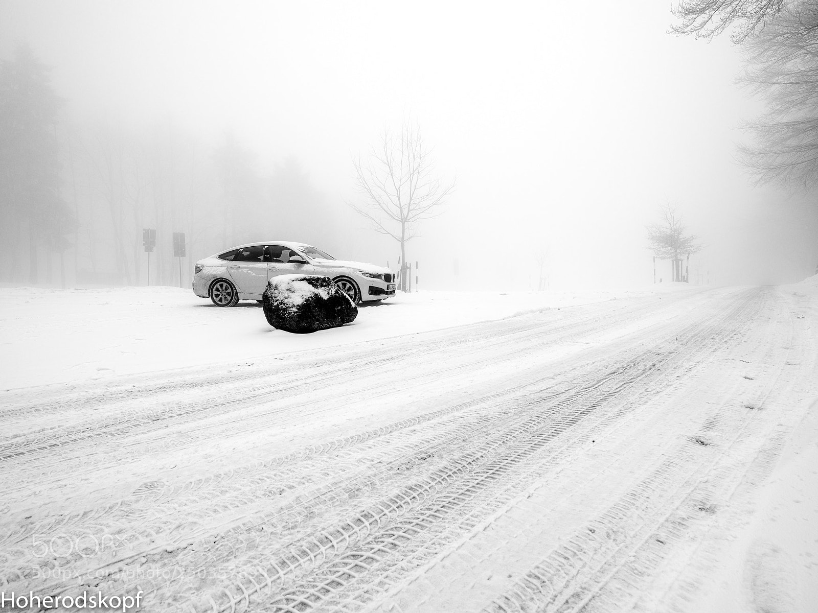 Fujifilm GFX 50S sample photo. Hoherodskopf im schnee photography