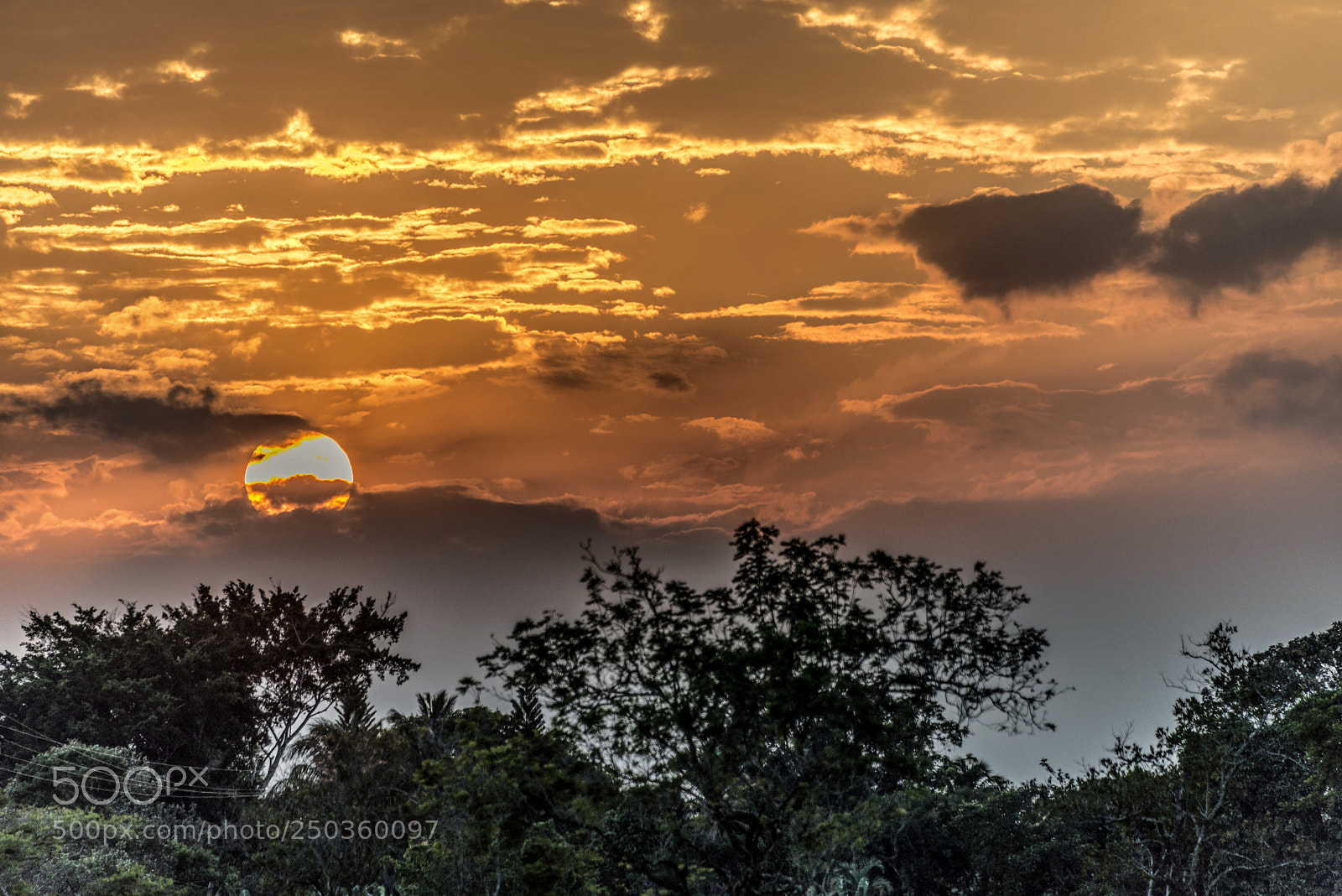 Nikon D610 sample photo. Colombian sunset photography