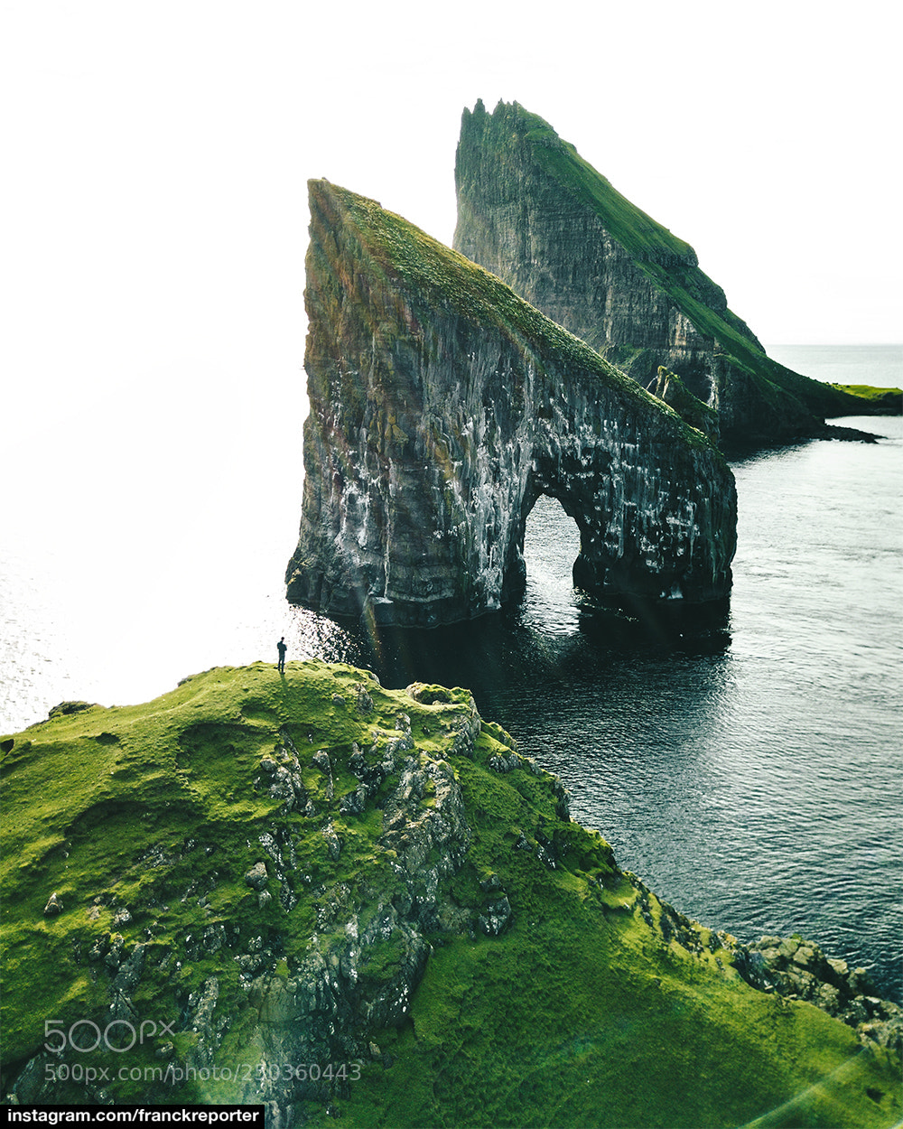 DJI FC220 sample photo. Faroe islands landscape photography