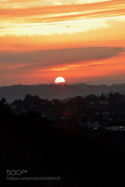 Nikon D810 sample photo. La sunrise 2018 photography