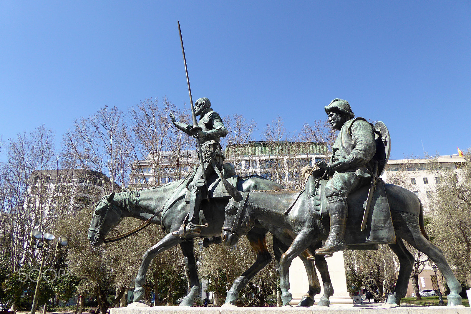 Panasonic Lumix DMC-ZS40 (Lumix DMC-TZ60) sample photo. Don quijote y sancho panza photography