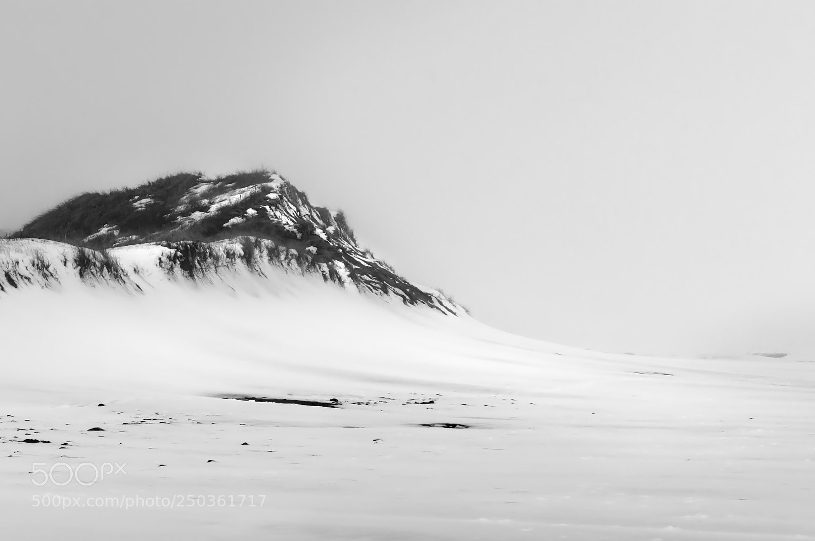 Nikon D90 sample photo. Winter dune ... photography