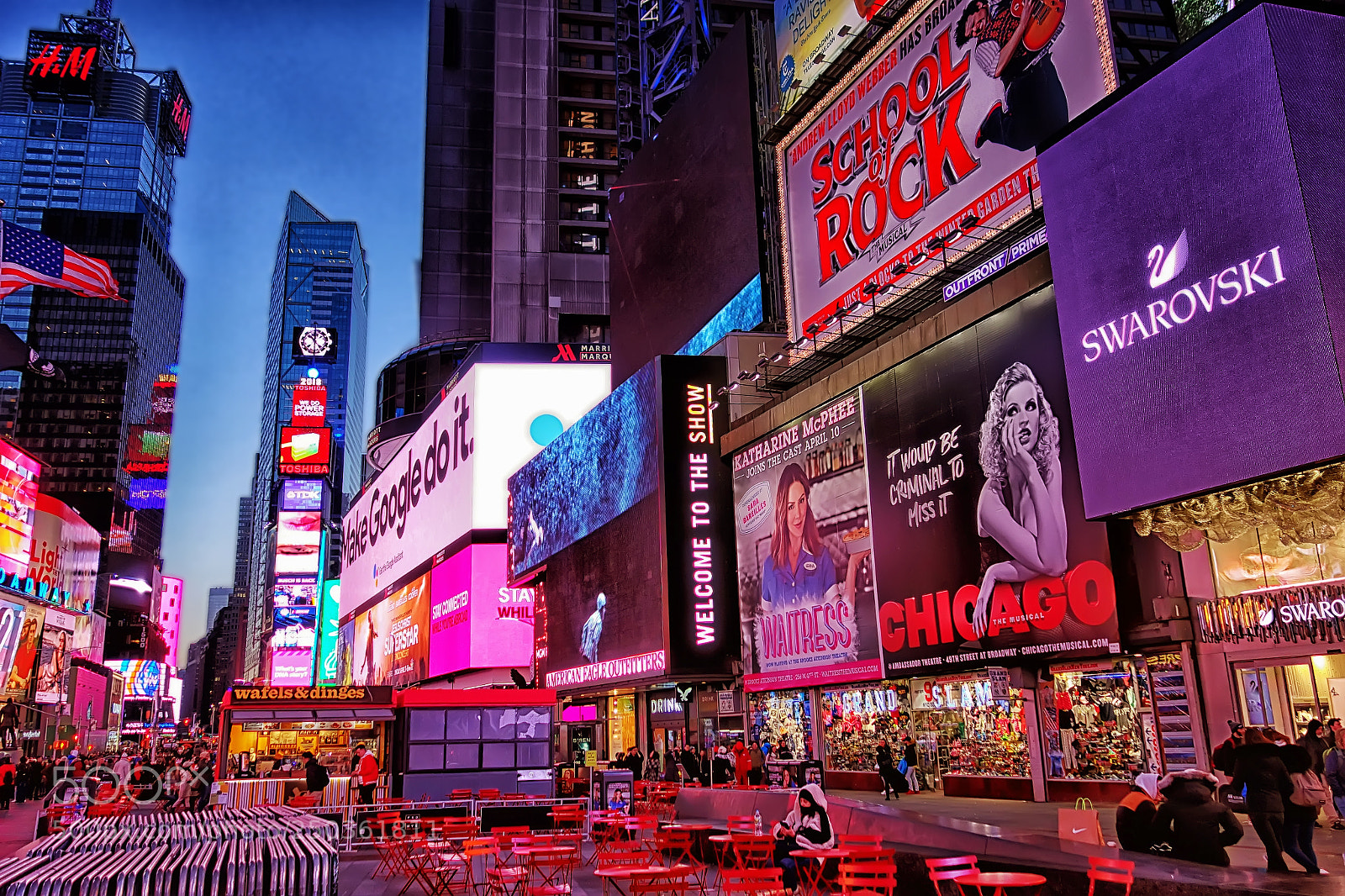 Sony Cyber-shot DSC-RX100 sample photo. Time square night photography