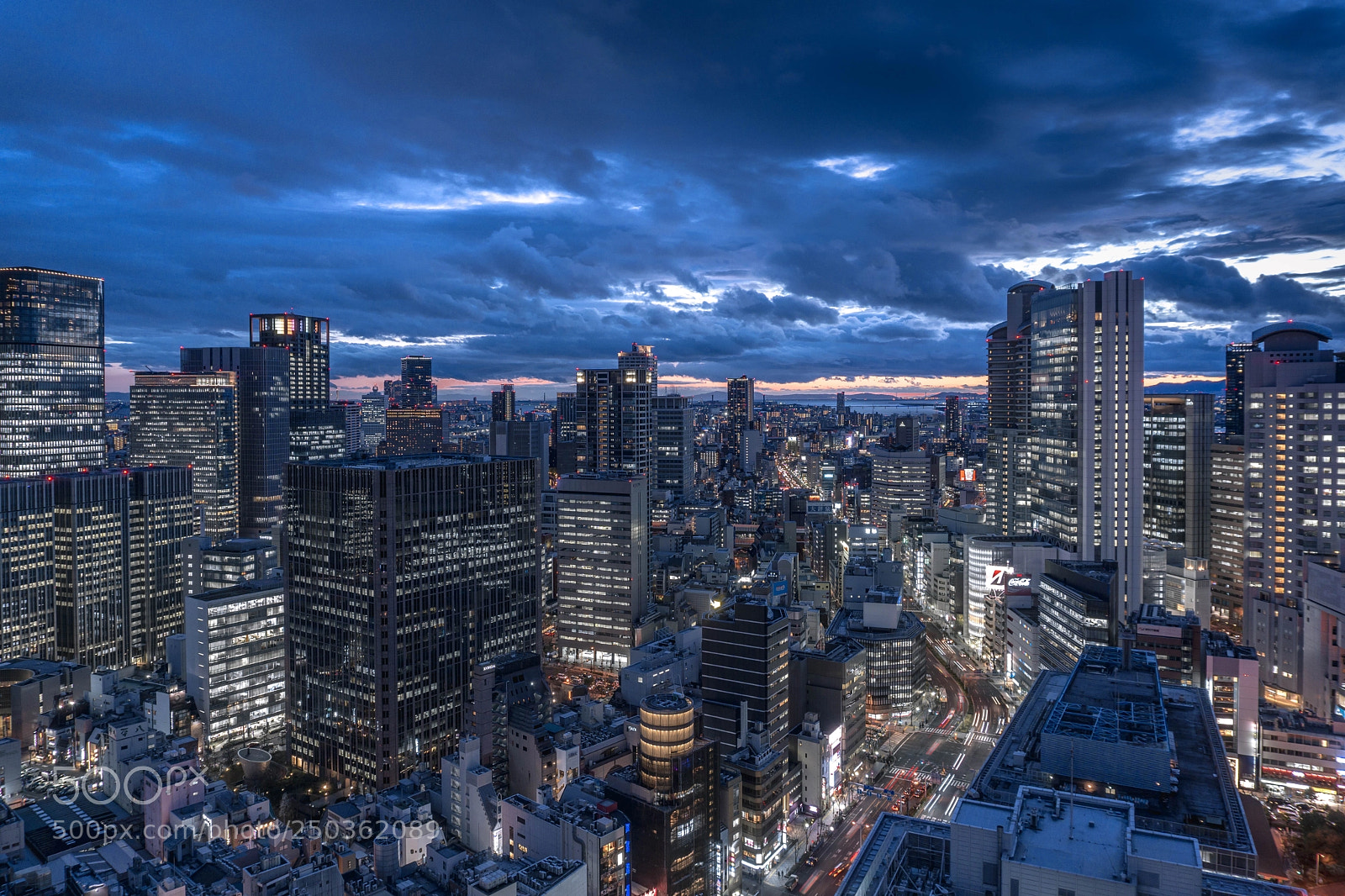 Sony a6000 sample photo. Osaka japan photography